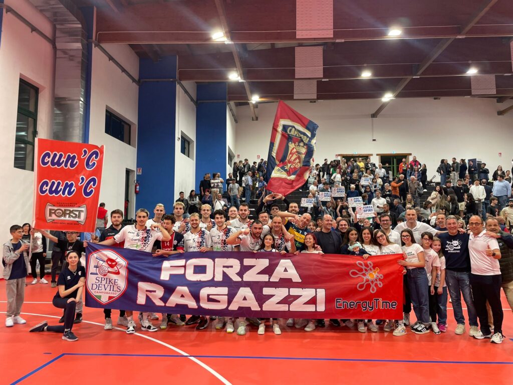 EnergyTime Spike Devils, sorrisi anche nei playoff