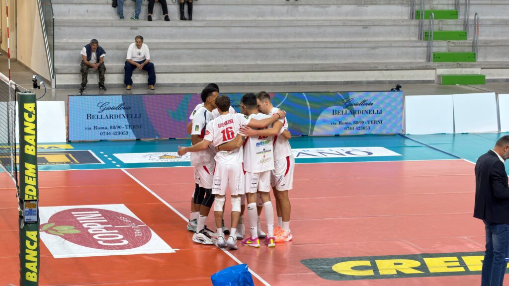 Il gruppo rossoblù si unisce dopo un punto, EnergyTime Spike Devils Campobasso, Serie A3 Credem Banca