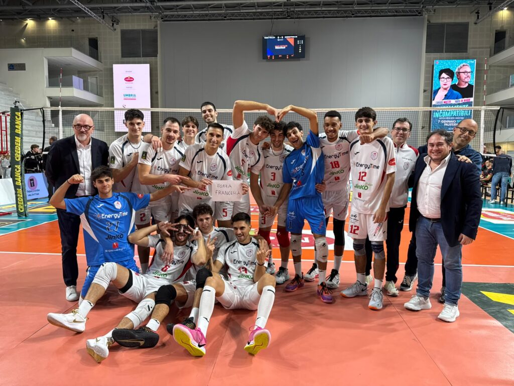 La gioia degli Spike Devils Campobasso, EnergyTime Spike Devils Campobasso, Serie A3 Credem Banca